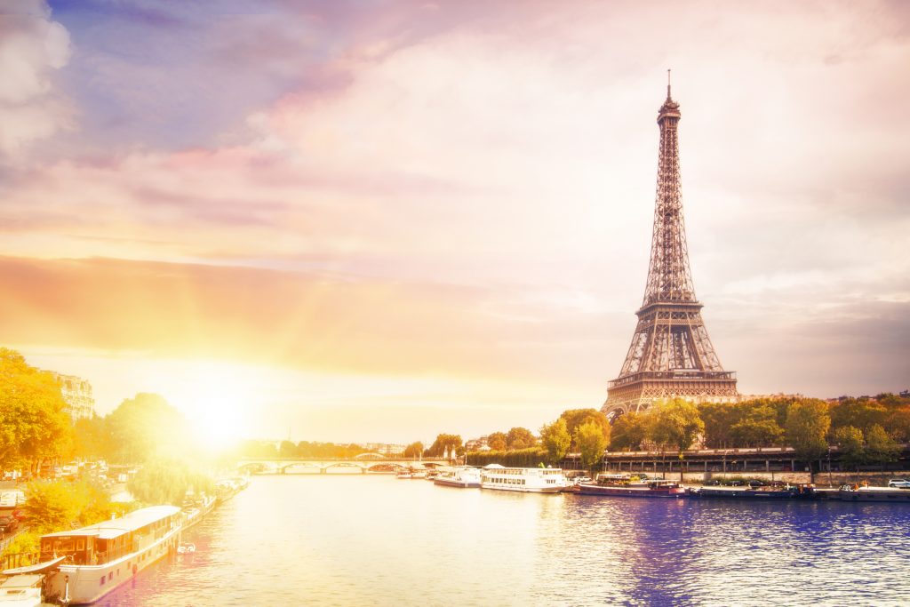 Paris at sunrise